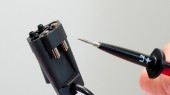 Current/ voltage tester LED+LCD 200A AC/DC, 1500VDC, 1000VAC