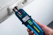 Current/ voltage tester LED+LCD 200A AC/DC, 1500VDC, 1000VAC
