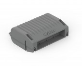 Cutie cu gel pentru cleme Wago, IPx8, marime 2, gri