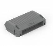 Cutie cu gel pentru cleme Wago, IPx8, marime 3, gri