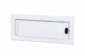 Cutie distributie DW4, 1 rand , 22 module , RAL9003