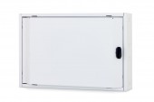 Cutie distributie DW4, 2 randuri , 44 module , RAL9003