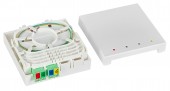 Cutie FTTH aparenta,4xLC/APC 8°,OS2 G657.A2,L=80xH=28xA=80mm