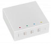 Cutie FTTH aparenta,goala pentru 4 FO,L=80xH=28xA=80mm
