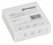 Cutie FTTH aparenta,goala pentru 4 FO,L=80xH=28xA=80mm