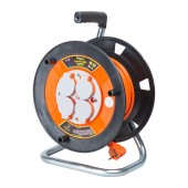 Derulator cablu 4 prize 3x2,5mm² 40m IP44 – BYLION