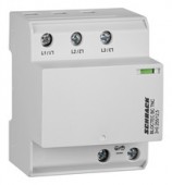 Descarcator, 3+0 TNC, T1+T2+T3(B+C+D) 255V, Iimp 12.5kA