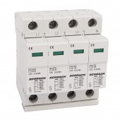 Descarcator complet T1+T2/BC 4P, TNS,12,5 kA/280V-Seria UAS