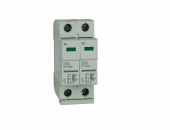 Descarcator complet, T2/C, 2p, 2x20kA/280V - Seria UAS