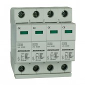 Descarcator complet, T2/C, 4p, 4x20kA/280V - Seria UAS