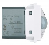 Detector de miscare cu infrarosii, 110°, 8m, 5A, 1M, alb