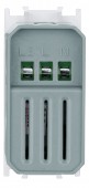 Detector de miscare cu infrarosii, 110°, 8m, 5A, 1M, alb