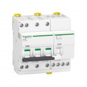 Diferential RCBO 3P+N 40A 30mA 6kA curba C – SCHNEIDER | A9DE3740