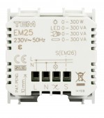 Dimmer universal, 0-300W, Master, 2M, negru