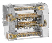Distribuitor 4 poli 160A, per pol:1x50 mm²/2x35 mm²+5x16 mm²