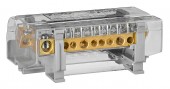 Distribuitor 4 poli 160A, per pol:1x50 mm²/2x35 mm²+5x16 mm²