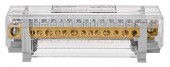 Distribuitor 4 poli 160A, per pol:1x50 mm²/4x35 mm²+9x16 mm²