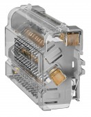 Distribuitor 4 poli 160A, per pol:1x50 mm²/4x35 mm²+9x16 mm²