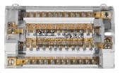 Distribuitor 4 poli 160A, per pol:1x50 mm²/4x35 mm²+9x16 mm²