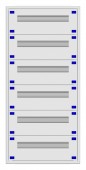 Distribution board insert KVN 40mm, 2-24K, 6-rows