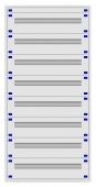Distribution board insert KVN 40mm, 3-33K, 8-rows