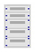 Distribution board insert KVN 60mm, 2-18K, 5-rows