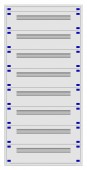 Distribution board insert KVN 60mm, 3-33K, 8-rows
