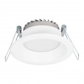 Downlight LED rotund compact 6W 4000K IP44, alb, Metsan