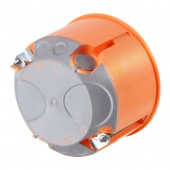 Doza aparat, rigips , D68/A74, windproof, racord M20, oranj