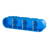 Doza de aparat pentru perete gips carton, cvadrupla