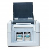 Doza de perete IP44/IP20 goala pt. 2 module, negru/gri