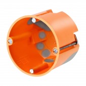 Doza legatura, regips , D68/A61, windproof,racord M20, oranj