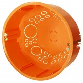 Doza legaturi φ 120mm portocalie cu capac alb