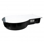 Doza mare Ø 306mm cu placa de 15mm din fibra minerala