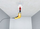 Doza mare Ø 306mm cu placa de 15mm din fibra minerala