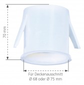 Doza protectie 75 mm