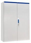 Dulap compact cu doua usi, 1600x1200x400mm, RAL 7035 IP54