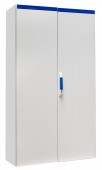 Dulap compact cu doua usi, 1800x1000x400mm, RAL 7035 IP54