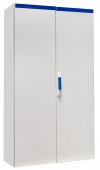 Dulap compact cu doua usi, 1800x1000x400mm, RAL 7035 IP54