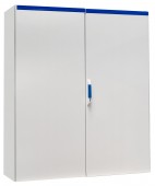 Dulap compact cu doua usi, 1800x1600x400mm, RAL 7035 IP54