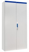 Dulap compact cu doua usi, 2000x1000x400mm, RAL 7035 IP54