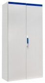 Dulap compact cu doua usi, 2000x1000x500mm, RAL 7035 IP54