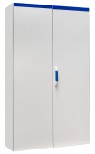 Dulap compact cu doua usi, 2000x1200x400mm, RAL 7035 IP54