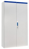 Dulap compact cu doua usi, 2000x1200x400mm, RAL 7035 IP54