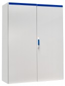 Dulap compact cu doua usi, 2000x1600x500mm, RAL 7035 IP54