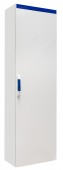 Dulap compact cu o usa, 2000x600x400mm, RAL 7035 IP65