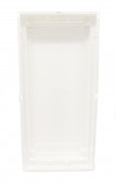 Dulap complet (usa met.)+cuva incastr. caramida 4r-48/56UH