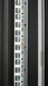 Dulap de perete DTW, 12U H=646 x W=600 x D=450, 19, negru