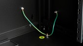 Dulap de perete DTW, 9U H=512 x W=600 x D=450, 19, negru