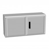 Dulap din poliester cu usa dubla, 1 zavor, H500xL1000xA312mm